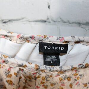 Torrid one sleeve plus size top